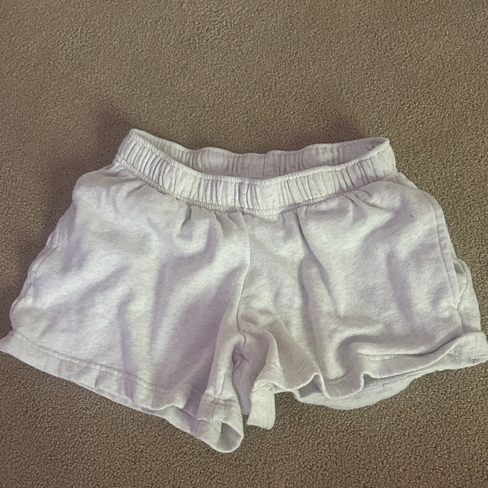 Universal Thread Women's Light Gray Athletic Shorts
